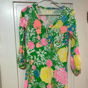 Lilly Pulitzer t shirt tunic dress xs